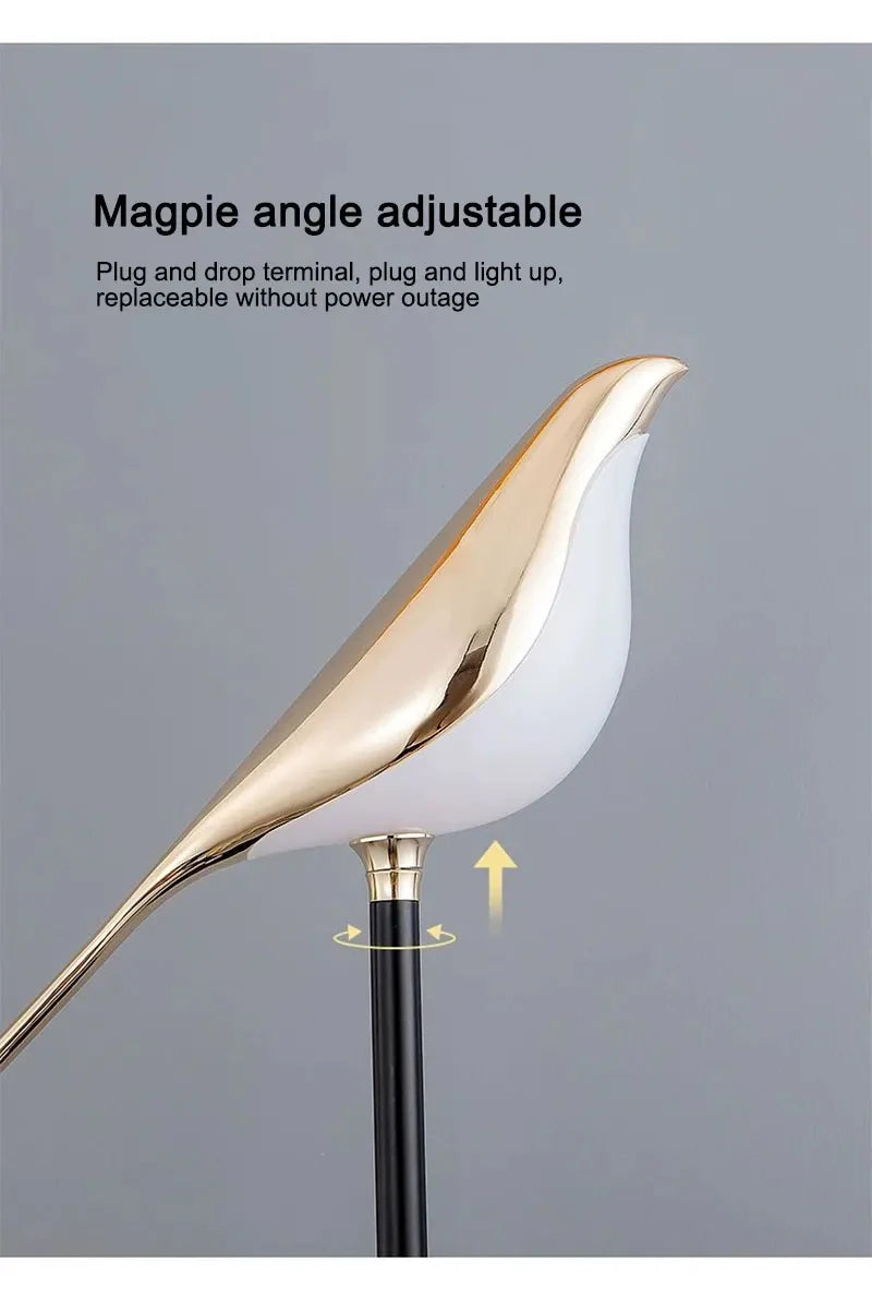 Everlynk™ Golden Eve Bird Wall Light