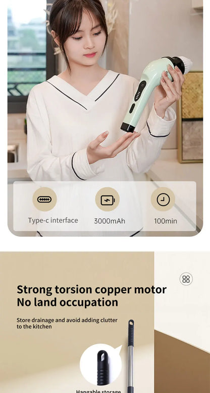 Brosse Électrique Multifonction