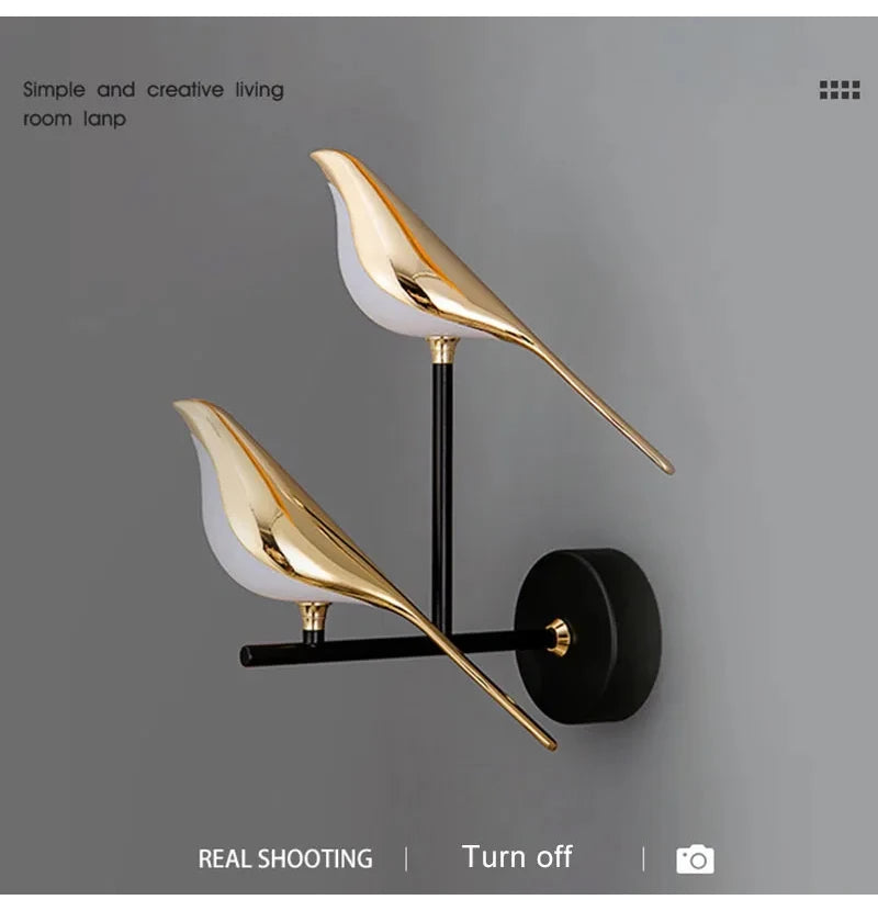 Everlynk™ Golden Eve Bird Wall Light