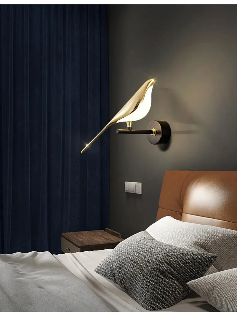 Everlynk™ Golden Eve Bird Wall Light