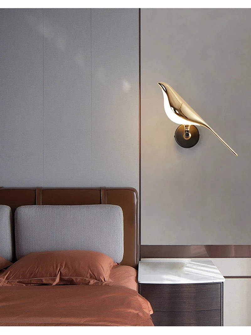 Everlynk™ Golden Eve Bird Wall Light