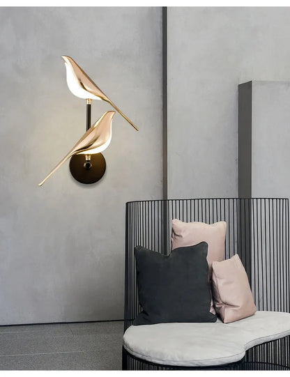 Everlynk™ Golden Eve Bird Wall Light