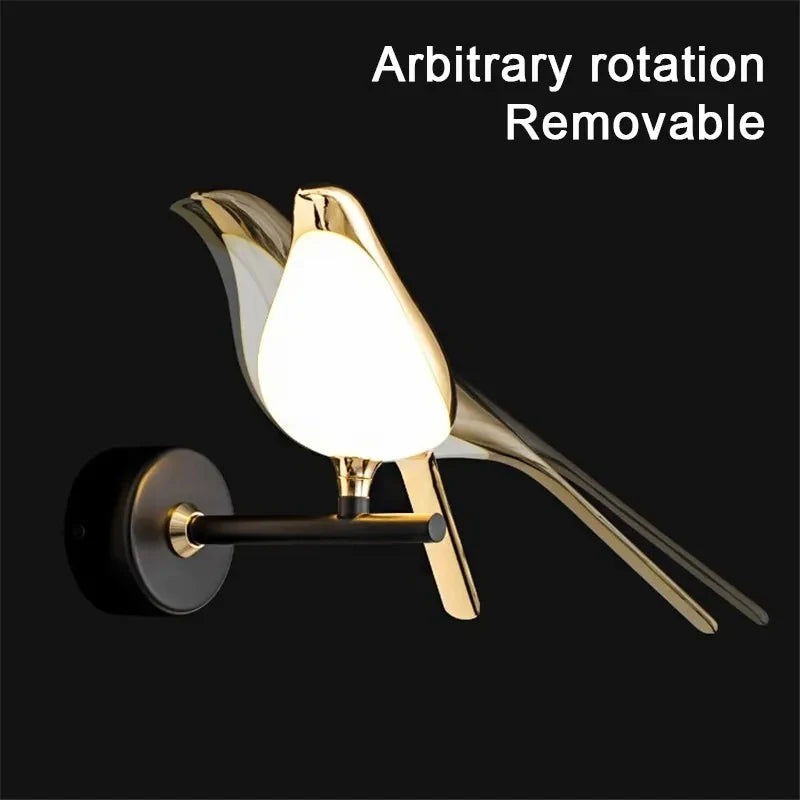 Everlynk™ Golden Eve Bird Wall Light