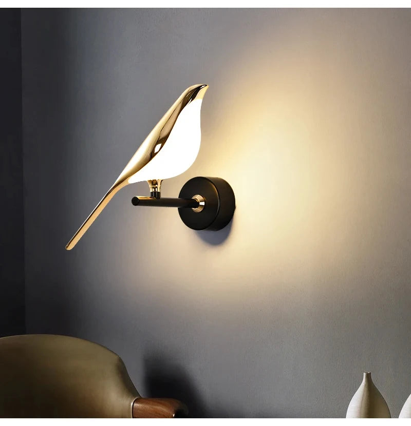 Everlynk™ Golden Eve Bird Wall Light