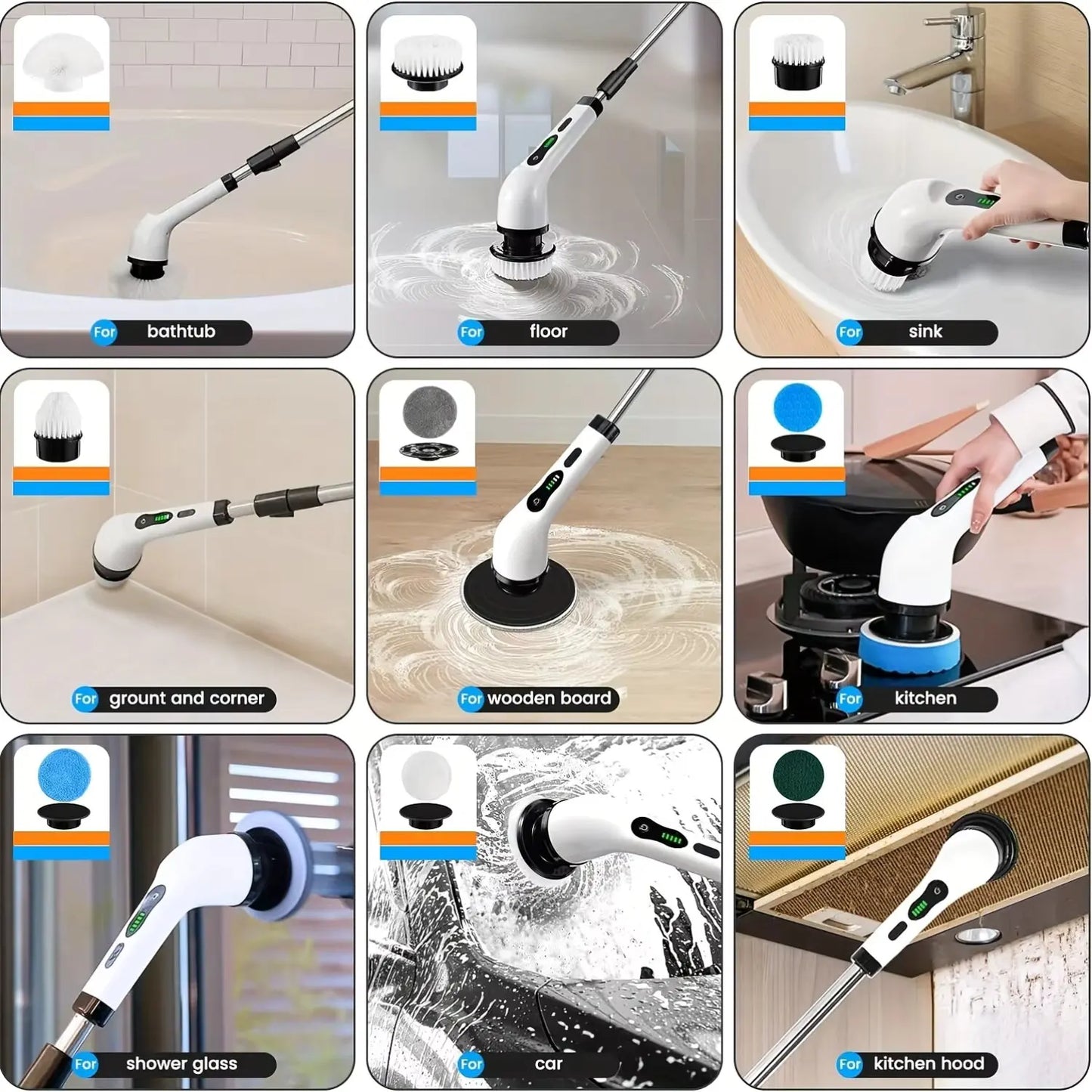 Brosse Électrique Multifonction