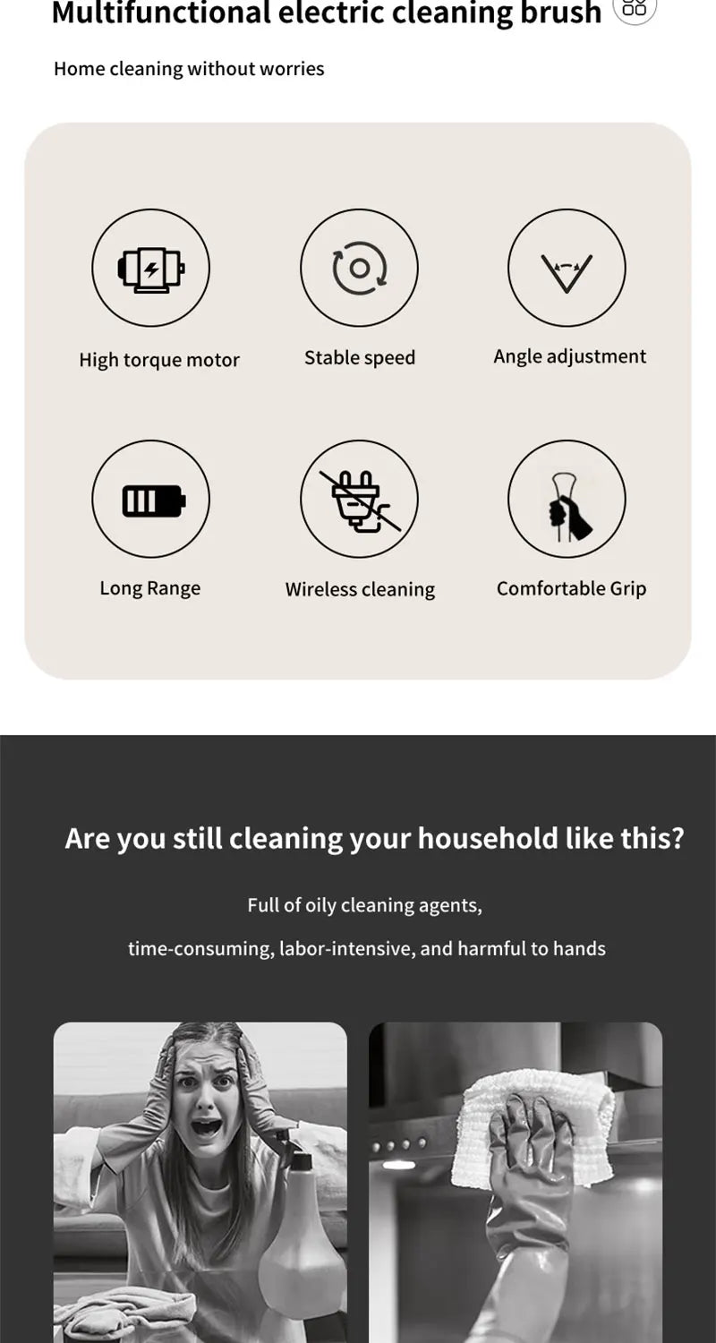 Brosse Électrique Multifonction