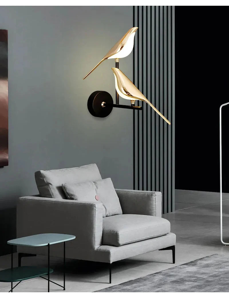 Everlynk™ Golden Eve Bird Wall Light