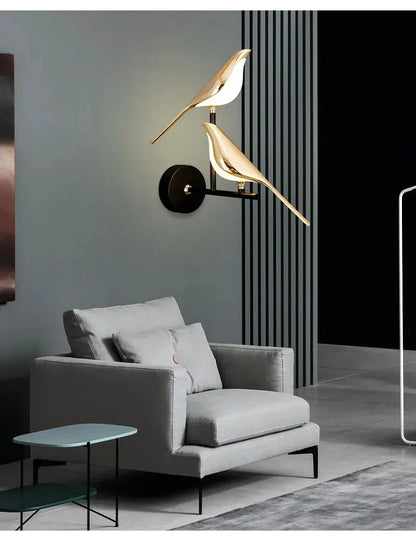 Everlynk™ Golden Eve Bird Wall Light