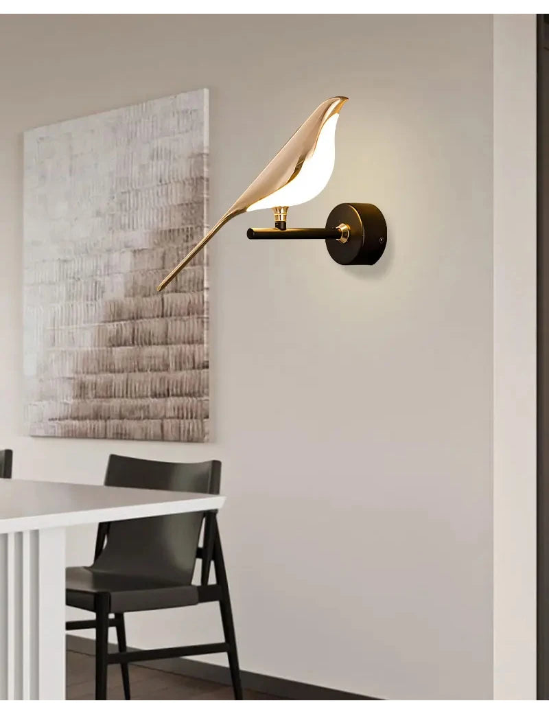Everlynk™ Golden Eve Bird Wall Light