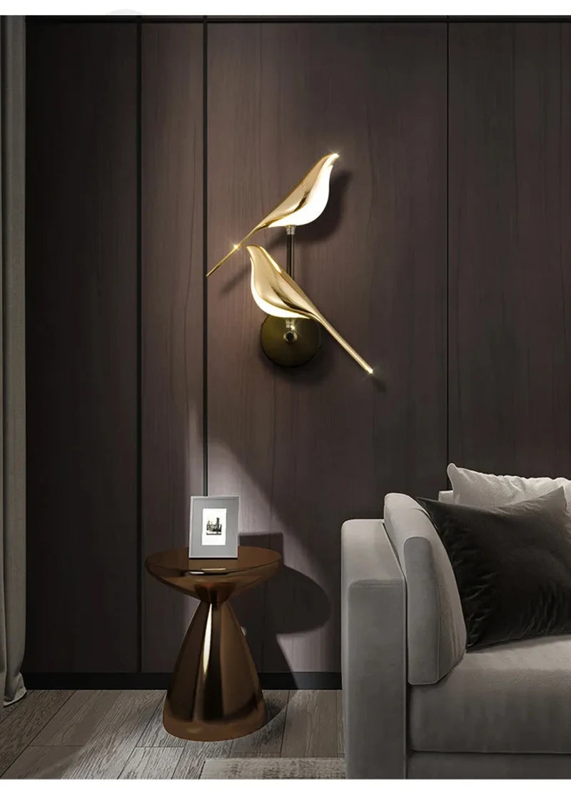 Everlynk™ Golden Eve Bird Wall Light
