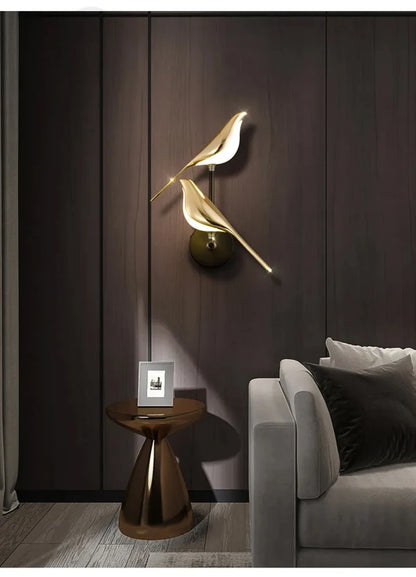 Everlynk™ Golden Eve Bird Wall Light