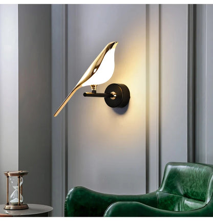 Everlynk™ Golden Eve Bird Wall Light