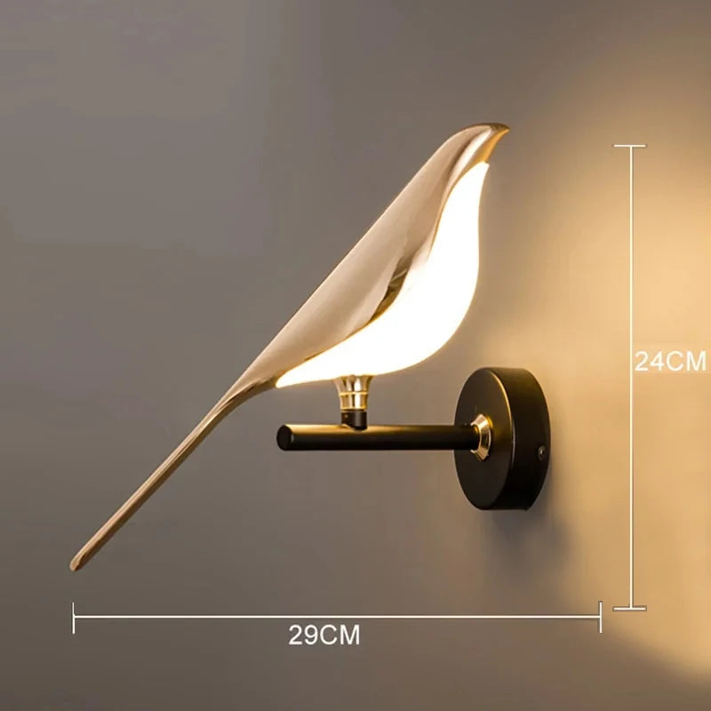 Everlynk™ Golden Eve Bird Wall Light
